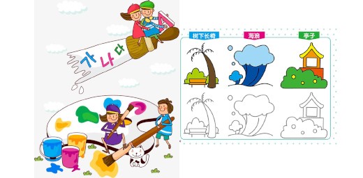 小孩学画画零基础先学什么？