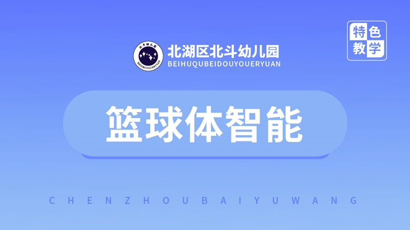 篮球体智能课-北斗幼儿园